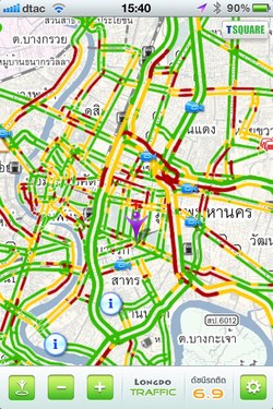 Longdo Traffic + T-Square traffic