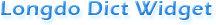 Longdo Dict Widget